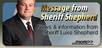 Message from Sheriff Lance